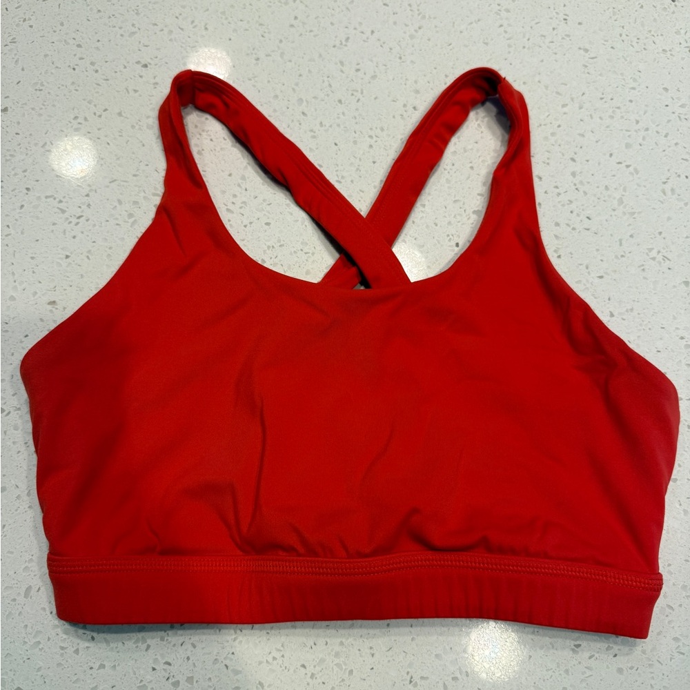Born Primitive Helix Red/Orange Sports Bra - Size Small